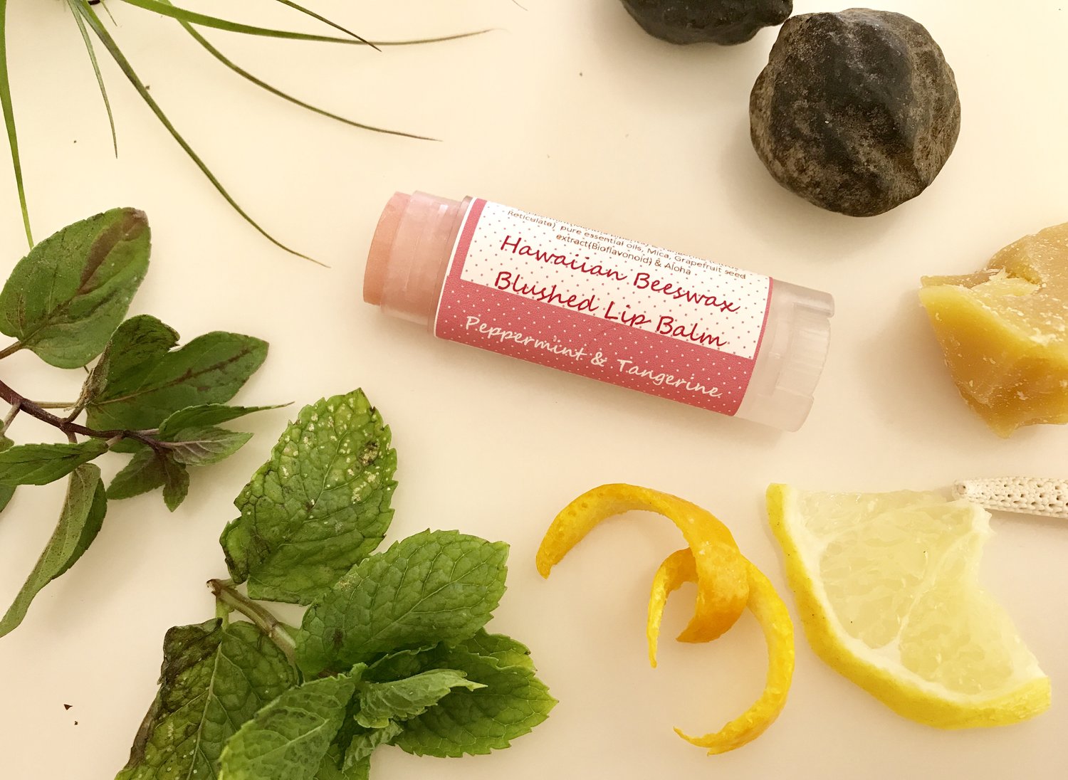 Blushed Lip Balm Peppermint & Tangerine (Light Pink) Blushed Lip Balm Peppermint & Tangerine (Light Pink)